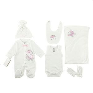 Mignon interlock 100% coton imprimé de haute qualité toutes saisons <span class=keywords><strong>ensemble</strong></span> de vêtements pour bébé respirant - Product Image 1