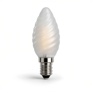 Lampadina a Bulbo Riccio Opaca 230V E14 40W a Incandescenza - Product Image 2