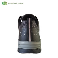 Zapatos de Seguridad Originales para Mujer, Unisex, Tejidos, con Puntera de Acero, Plantilla Cómoda, Estilo Senderismo