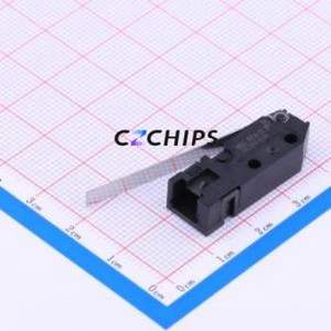 MQS-100A-5L3PT Limit Switch Switch ( Button Shape: Press Piece, Straight )( Switch Length: 31.65mm )( Switch Width: 7.2mm ) - Product Image 1