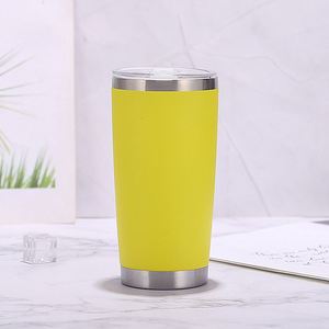 Driving Travel must Have 20oz Insulated Metal Tumbler sealed Anti Spill Lid Cup - Product Image 5