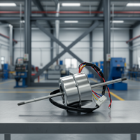 Moteur à induction monophasé CA 120V 38W à faible bruit pour refroidissement industriel, climatiseur domestique, fabrication OEM sur mesure