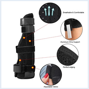 Boxer Finger <span class=keywords><strong>Splint</strong></span> - Ondersteunt pink, ringvinger, middelste metacarpale botten en knokkels - Rechts of links verstelbare handbrace - Product Image 2