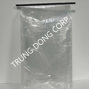 Bolsas de tejido de PP laminado BOPP transparentes y duraderas para productos de 5kg a 50kg con revestimiento de PE y costura fácil de abrir de Vietnam - Product Image 1