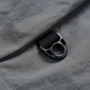 กางเกงขาสั้นคาร์โก้ผ้าฝ้ายแบบสบายๆ สำหรับผู้ชาย เป็นมิตรกับสิ่งแวดล้อม ทรงหลวม เอวกลาง มีเชือกผูก ดีไซน์เก๋สไตล์สตรีท - Product Image 1