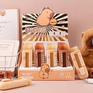 ยางลบแบบกด-ดึง กลิ่นหอม ลายคาปิบาร่าไล่สี ปรับแต่งได้ สำหรับเด็ก ขายส่ง - Product Image 6