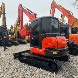 รถขุดขนาดเล็ก Kubota รถขุดดินขนาดเล็กจากญี่ปุ่น5ตัน6ตัน Kx165 Kx163 Kx155 U55-5 U40มือสอง Kx165 U55ขุดดินขนาดเล็ก - Product Image 1