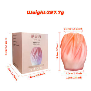 Masturbadores Masculinos, Juguetes Sexuales Orales para Hombres, Copa de Masturbación de Silicona Suave en Forma de Rosa, Juguetes Sexuales para Hombres - Product Image 6