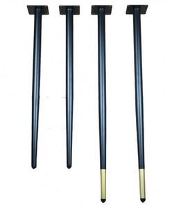 Patas Metálicas Cónicas Negras para Muebles - Versátiles para Mesa de Comedor, Sofá, Armario, Barra de Café, Silla, Mueble de Exterior, Cocina, Hoteles - Product Image 5