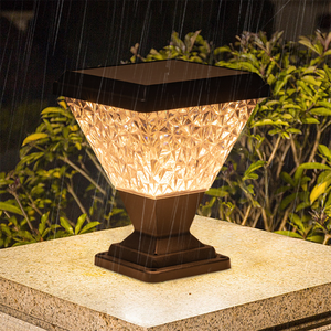 <strong>Solar</strong> <strong>Lamp</strong> <strong>Post</strong> Light Outdoor Waterproof Wall Gate Light Pillar <strong>Lamp</strong> for House Garden Street Fence Landscape Decoration - Product Image 3
