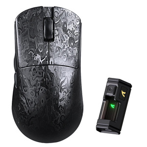 Souris de jeu ATTACK SHARK R11 ULTRA en fibre de carbone sans fil 8K 20000 <span class=keywords><strong>FPS</strong></span> Taux de balayage statique Revêtement en nano-métal Ice PAW3950MAX - Product Image 1