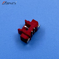 Connecteur de câble JINDA 1.25T-1-LT-2A (rouge) DC LED PCB fil-à-carte/fil-à-fil P-1.25mm 125V en bronze phosphoreux étamé
