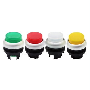 M22-DLH-R/<span class=keywords><strong>Y</strong></span>/<span class=keywords><strong>G</strong></span>/W/<span class=keywords><strong>B</strong></span> controllo industriale originale genuino interruttore a pulsante nuova funzione di Reset della luce a testa convessa per PAC - Product Image 3