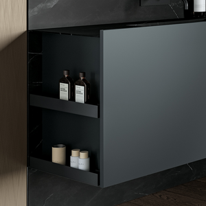 Mueble de Baño con Lavabo para Hotel - Mueble de Baño Moderno de Acero Inoxidable 304 - Product Image 4