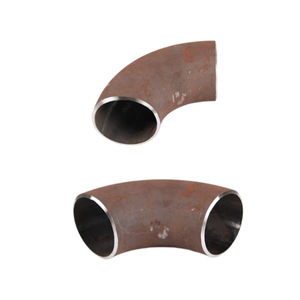 Coude à 90 degrés en acier au carbone estampé et soudé pour pipeline ; Raccords de pipeline industriels, coude en acier au carbone soudé par soudure à froid - Product Image 5