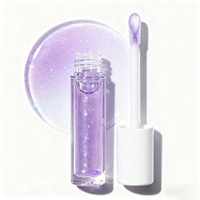 Gloss à lèvres vegan en gros, gloss à lèvres hydratant, paillettes, gloss à lèvres à marque privée