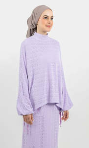 SIPO-Conjunto de Top y pantalón islámico para mujer, ropa informal musulmana, árabe, Abaya, 2 piezas - Product Image 2