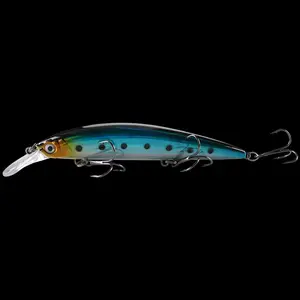 36g Plastic Jig Lure Sinking Minnow Lure Bait With Treble Hook Saltwater Sea Fishing Wholesale