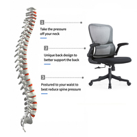 Chaise de bureau ergonomique en maille de qualité supérieure avec inclinaison à 135° °   Chaise pivotante pour le jeu et la maison avec dossier inclinable, repose-pieds réglable et soutien lombaire