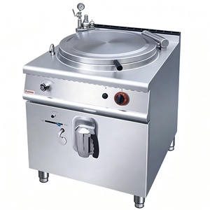 Équipement de cuisson de soupes au gaz en acier inoxydable, <span class=keywords><strong>appareil</strong></span> de cuisson commercial de <span class=keywords><strong>grande</strong></span> taille, garantie de 2 ans pour la restauration rapide, la restauration hôtelière et les cuisines - Product Image 1