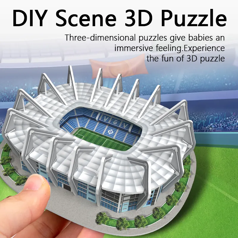 Vente directe d'usine 3D Puzzle stadium