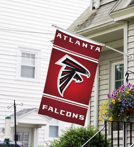 Drapeau standard des Falcons d'Atlanta <span class=keywords><strong>3</strong></span>' x 5' – Décoration intérieure ou extérieure pour la maison, idéal pour les fans de football, baseball et basketball - Product Image 2