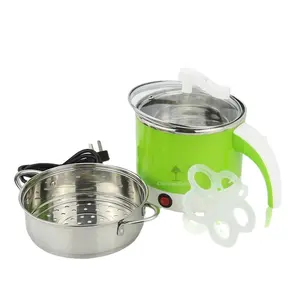 Top supplier stainless steel kettle boil milk electric skillets mini electric cooking pot