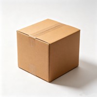 Boîtes d'expédition 8x6x6 Marron, Petite boîte en carton ondulé pour l'envoi postal, Emballage pour petites entreprises, Boîtes cadeaux en kraft
