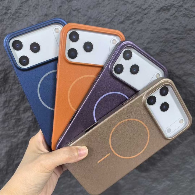 PC Hard Shockproof Mobile Phone Case for iphone 17 Pro Magnetic Anti Scratch Mobile Phone Cover for iPhone 16 15 14 13 12 11