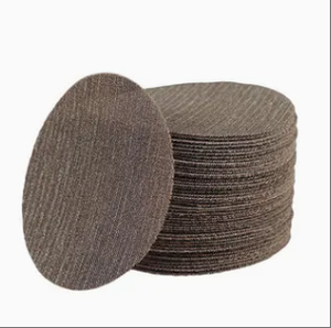 Màu nâu đỏ alumina tròn 9 inch (225mm) độ bền kéo cao móc & vòng lặp lưới chà nhám đĩa 3000 grit - Product Image 4