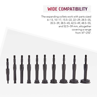 16 Pcs Heavy Duty Multi Functional Universal Dent Body Repair Extractor Kit Automotive Dent Puller Slide Hammer Set
