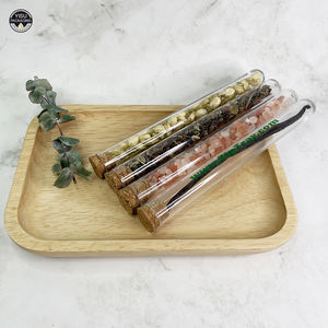 Бесплатный образец, пластиковая трубка 5 мл 10 мл 15 мл 20 мл 30 мл 50 мл 60 мл 100 мл, прозрачная подвеска, флакон для желаний, стеклянная бутылка с пробкой - Product Image 4