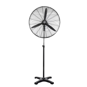 Ventilador de Pedestal Industrial de Aluminio de 26 Pulgadas con 3 Aspas, Ventilador de Piso Elevable para Enfriamiento de Aire, Uso Doméstico y Comercial, de Plástico, Fabricado en Vietnam - Product Image 1