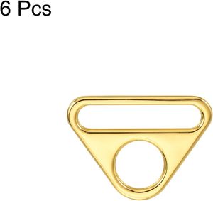 Triangle Buckle Adjuster Triangle D <b>Ring</b> Adjuster Connector Swivel <b>Clip</b> For Strap Purse Backpack Bag Accessories - Product Image 3