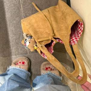 Bolso Tote de Gamuza a Cuadros, Simple, de Gran Capacidad, Doble Cara, para Mujer, Precio al por Mayor, Nueva Moda - Product Image 4