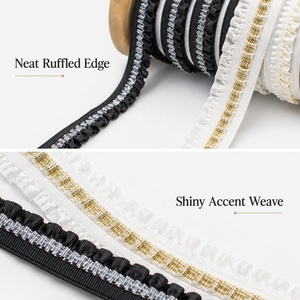 Deepeel LA601 1.2CM Elastic <strong>Lace</strong> Trim Stretch Ribbon <strong>for</strong> Clothing <strong>Sleeve</strong> Cuff Underwear DIY Sewing Accessories - Product Image 3