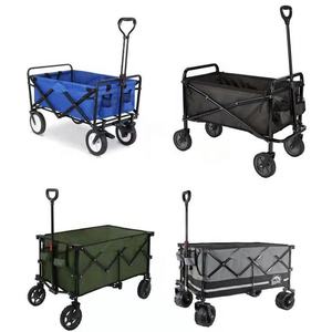 Chariot de plage pliable avec roues tout-Terrain, pliable, idéal pour le Camping en plein air - Product Image 2