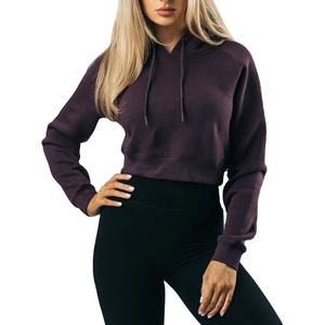 2024 Wholesale Custom logo Dye Pullover <b>Sweatshirt</b> Plain Organic Cotton Crop Top Men's Hoodies - Product Image 1