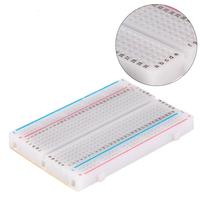 8.5X5.5 400 points d'attache trous universel sans soudure PCB planche à pain Mini Test Protoboard bricolage planche à pain pour carte de Test de Bus