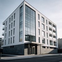 Complejo Residencial de Lujo de 3, 4, 5 y 6 Pisos, Apartamento Prefabricado de Acero con Jardín y Terraza