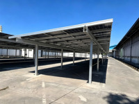Système de panneaux solaires à prix d'usine, photovoltaïque, pour abri de voiture/terrain de stationnement, garage portable, abri extérieur, kit système solaire domestique