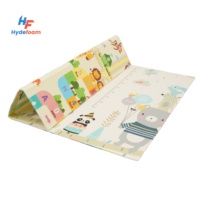 Matras Main Bayi Hydefoam Soft XPE Lipat Anti-Selip Bersertifikasi CE ASTM untuk Bayi Baru Lahir dan Balita