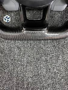 พวงมาลัยคาร์บอนไฟเบอร์ทรงสปอร์ตแบบฐานแบนสำหรับ Volkswagen Golf <span class=keywords><strong>7r</strong></span> Gti MK7 POLO Passat CC Jetta ปรับแต่งได้ตามต้องการ - Product Image 5