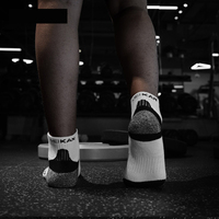 Chaussettes de course à pied en coton avec logo personnalisé