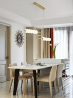 Lustre en cuivre et perles, luminaire suspendu nordique, design créatif et simple, éclairage de luxe pour salon