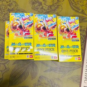 สินค้ามาใหม่สำหรับ OP15 Island God Adventure 12 กล่อง การ์ดเกมอนิเมะแท้ บูสเตอร์การ์ดสะสม ญี่ปุ่น - Product Image 2
