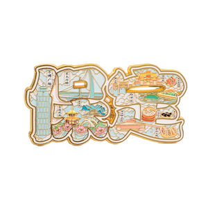 Magneti per frigo su misura per turismo souvenir regalo promozionale frigorifero viaggio magnetico <span class=keywords><strong>città</strong></span> personalizzato in metallo magnete <span class=keywords><strong>paese</strong></span> - Product Image 2