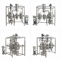 Réacteur de cristallisation d'équipement de cristallisoir d'acier inoxydable chimique de TOPTION 100L