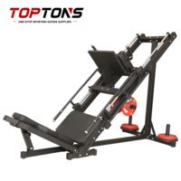 Machine de presse à jambes à 45 degrés à charge libre TOPTONS, équipement de fitness pour salle de sport, machine d'entraînement de force