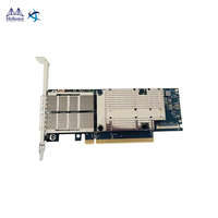 Adaptador de Red Mellanox MCX755106AS HEAT ConnectX7 200GbE de Doble Puerto OSFP PCIe 5 X16, Tarjeta de Interfaz Ethernet SmartNIC